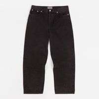 Stussy Washed Canvas Big Ol Jeans - Black thumbnail