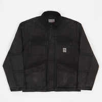 Stussy Washed Canvas Shop Jacket - Black thumbnail