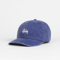 Stussy Washed Stock Low Pro Cap - Blue thumbnail