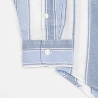 Stussy Wide Striped Shirt - Blue Stripe thumbnail