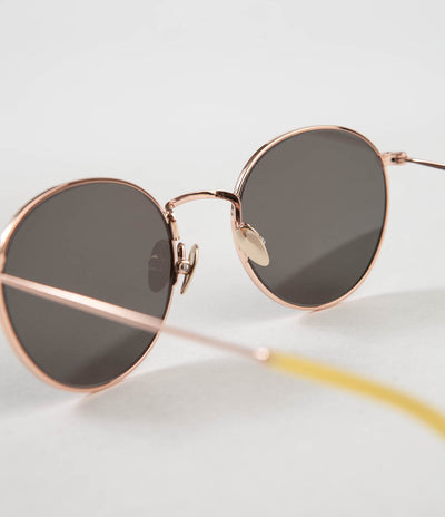 Sun Buddies x Carhartt Jean Sunglasses - Rose Gold / Cloudy Yellow