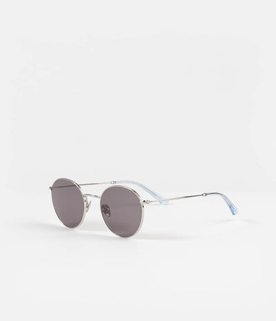 Sun Buddies x Carhartt Jean Sunglasses - Silver / Transparent Shy Blue