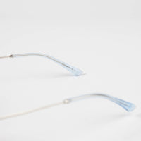 Sun Buddies x Carhartt Jean Sunglasses - Silver / Transparent Shy Blue thumbnail