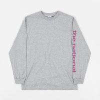 The National Skateboard Co Hook Up Long Sleeve T-Shirt - Heather Grey thumbnail