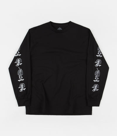 The National Skateboard Co I'm Down Long Sleeve T-Shirt - Black