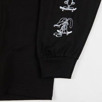 The National Skateboard Co I'm Down Long Sleeve T-Shirt - Black thumbnail