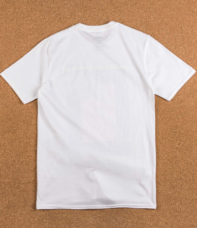 The National Skateboard Co Sea T-Shirt - White