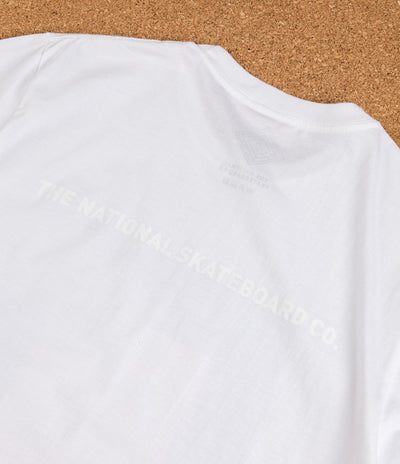 The National Skateboard Co Sea T-Shirt - White