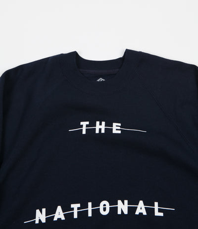 The National Skateboard Company Redacted Crewneck Sweatshirt - Navy