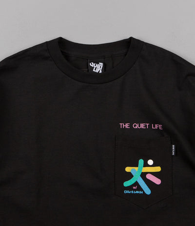 The Quiet Life Arrangement Pocket T-Shirt - Black