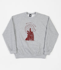 The Quiet Life Atlas Crewneck Sweatshirt - Heather Grey