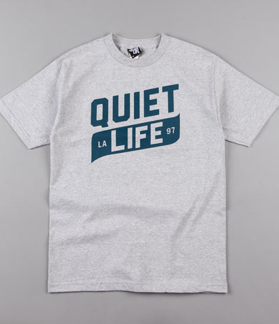 The Quiet Life Banner T-Shirt - Heather Grey