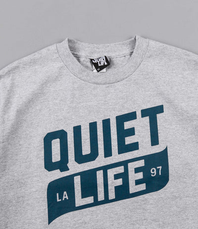 The Quiet Life Banner T-Shirt - Heather Grey