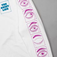 The Quiet Life Blink Long Sleeve T-Shirt - White thumbnail