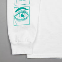 The Quiet Life Blink Long Sleeve T-Shirt - White thumbnail