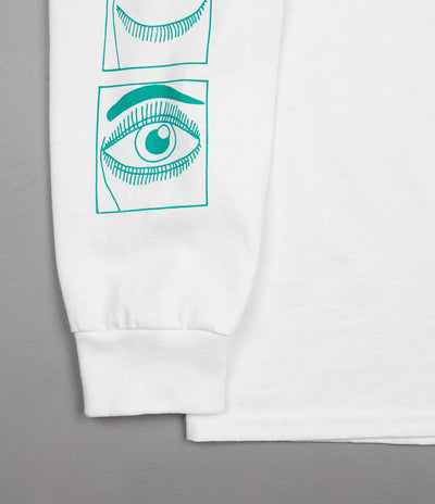 The Quiet Life Blink Long Sleeve T-Shirt - White