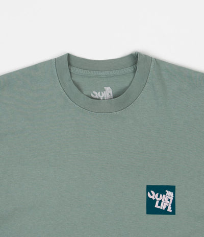 The Quiet Life Block Logo T-Shirt  - Mist