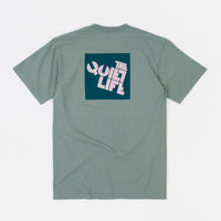 The Quiet Life Block Logo T-Shirt  - Mist thumbnail