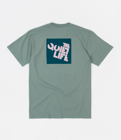 The Quiet Life Block Logo T-Shirt  - Mist