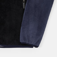 The Quiet Life Block Polar Fleece Jacket - Black / Navy thumbnail