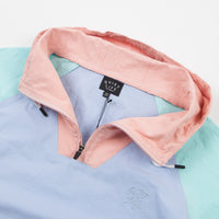 The Quiet Life Boardwalk Windy Pullover Jacket - Periwinkle / Mint / Peach thumbnail