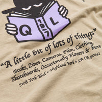 The Quiet Life Book T-Shirt - Mushroom thumbnail