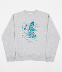 The Quiet Life Bring Me Down Crewneck Sweatshirt - Heather Grey