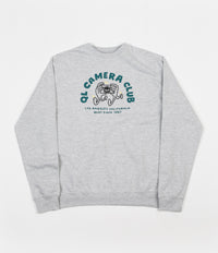 The Quiet Life Camera Hands Crewneck Sweatshirt - Heather Grey