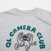 The Quiet Life Camera Hands Crewneck Sweatshirt - Heather Grey thumbnail