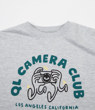 The Quiet Life Camera Hands Crewneck Sweatshirt - Heather Grey