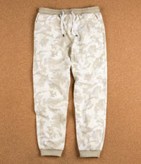 The Quiet Life Camo Jogger Sweatpants - White / Camo