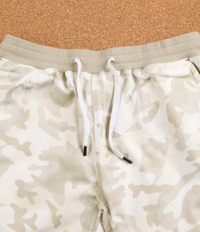 The Quiet Life Camo Jogger Sweatpants - White / Camo