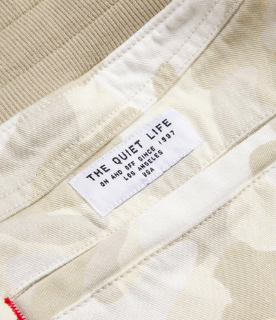 The Quiet Life Camo Jogger Sweatpants - White / Camo