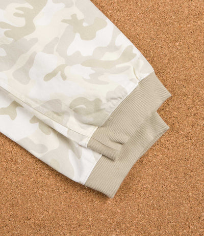 The Quiet Life Camo Jogger Sweatpants - White / Camo