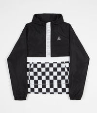 The Quiet Life City Limits Checker Pullover Jacket - Black Checker