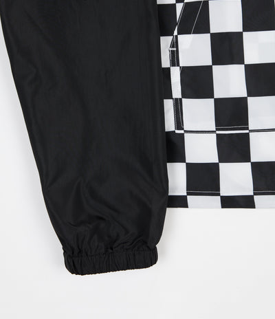 The Quiet Life City Limits Checker Pullover Jacket - Black Checker