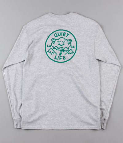 The Quiet Life Cloudy Long Sleeve T-Shirt - Heather Grey