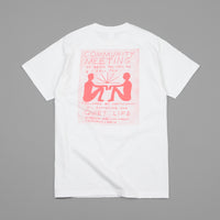 The Quiet Life Community Meeting T-Shirt - White thumbnail