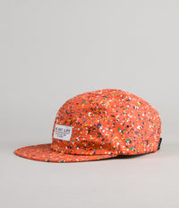 The Quiet Life Confetti 5 Panel Cap - Orange