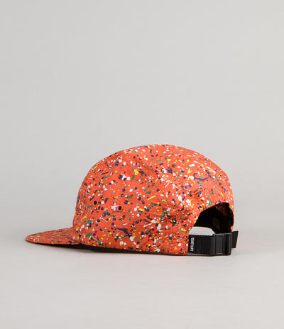 The Quiet Life Confetti 5 Panel Cap - Orange