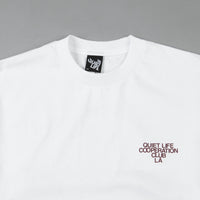 The Quiet Life Cooperation Club T-Shirt - White thumbnail