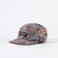 The Quiet Life Denim Baroque 5 Panel Camper Cap  - Floral thumbnail