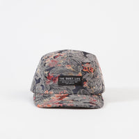 The Quiet Life Denim Baroque 5 Panel Camper Cap  - Floral thumbnail