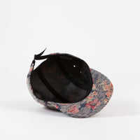 The Quiet Life Denim Baroque 5 Panel Camper Cap  - Floral thumbnail