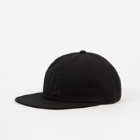 The Quiet Life Dugout Polo Cap - Black thumbnail