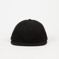 The Quiet Life Dugout Polo Cap - Black thumbnail