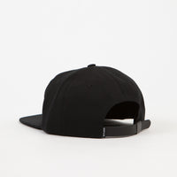 The Quiet Life Dugout Polo Cap - Black thumbnail