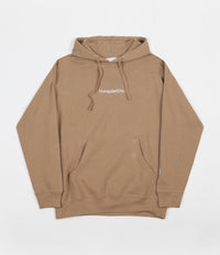 The Quiet Life Embroidered Origin Hoodie - Sand