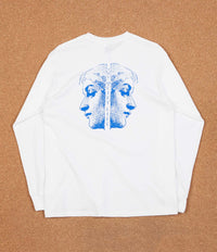 The Quiet Life Face Off Long Sleeve T-Shirt - White