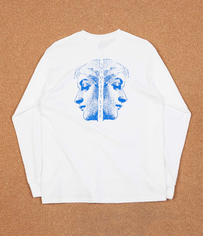 The Quiet Life Face Off Long Sleeve T-Shirt - White